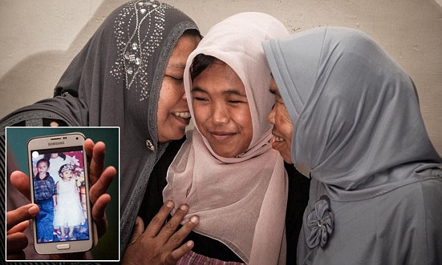 Anak Hilang Akibat Tsunami Aceh Kembali pada Keluarganya